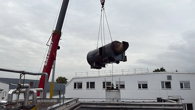 thermischen Abluftanlage